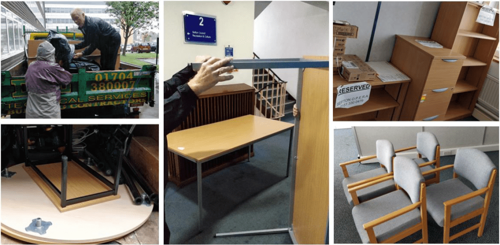 Furniture and Equipment Donated to Local Non-Profit&nbsp;Groups