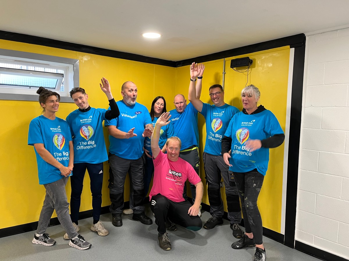 makeover for the inclusion Network thanks to british&nbsp;gas