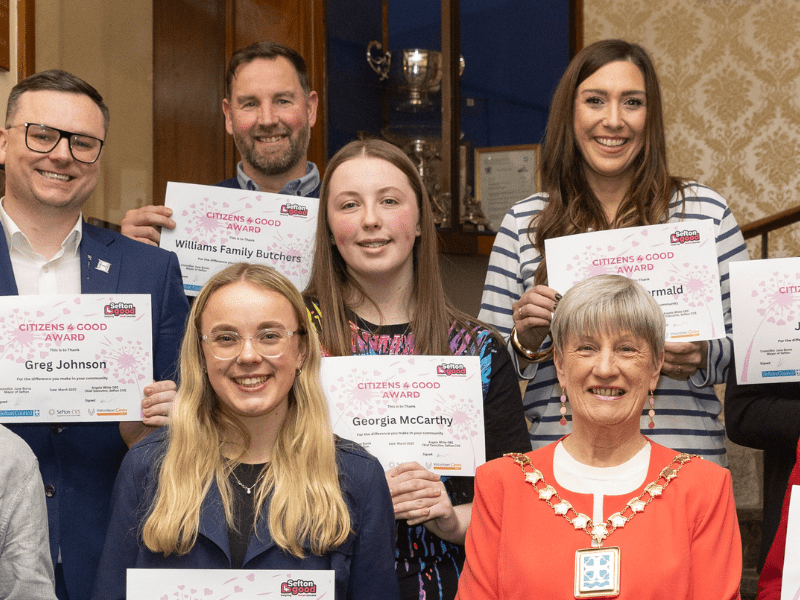 Celebrating Community Heroes: Citizens 4 Good Honours Outstanding Individuals in&nbsp;Sefton